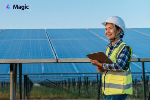 solar company worker